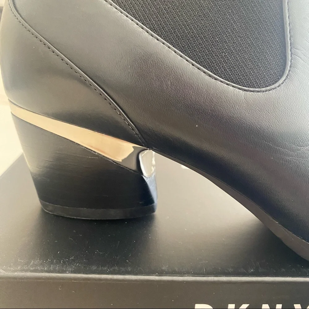 DKNY Black Booties. New in Box - Picture 2 of 10